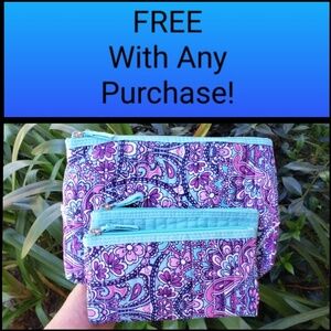 New Cosmetic Bag 3 Piece Set